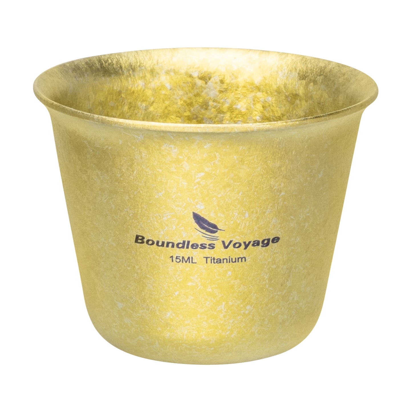 Boundless Voyage Titanium Mini Wine Teacup 15ml Portable Drinking Cup Small Tequila Whiskey Cup Outdoor Camping Drinkware Ti3069D
